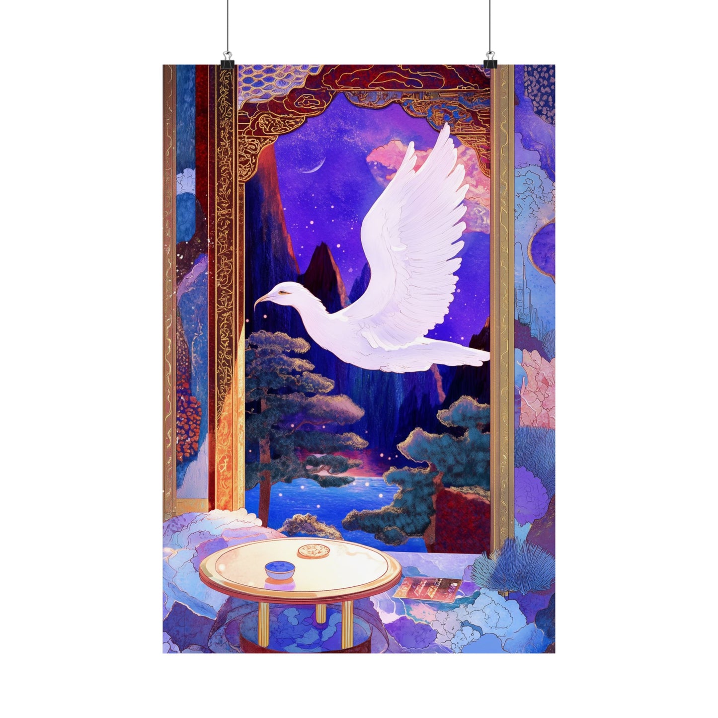Into the Mystic Dove Messenger Fine Art Print