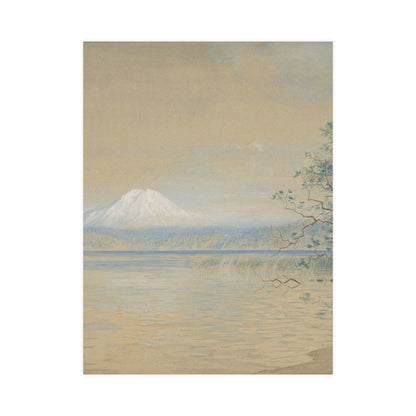 Mount Tacoma - Pacific Northwest Landscape Fine Art Poster