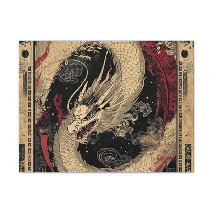 Can't Fight Fate - Dragon Collection -  Fine Art Print on Canvas