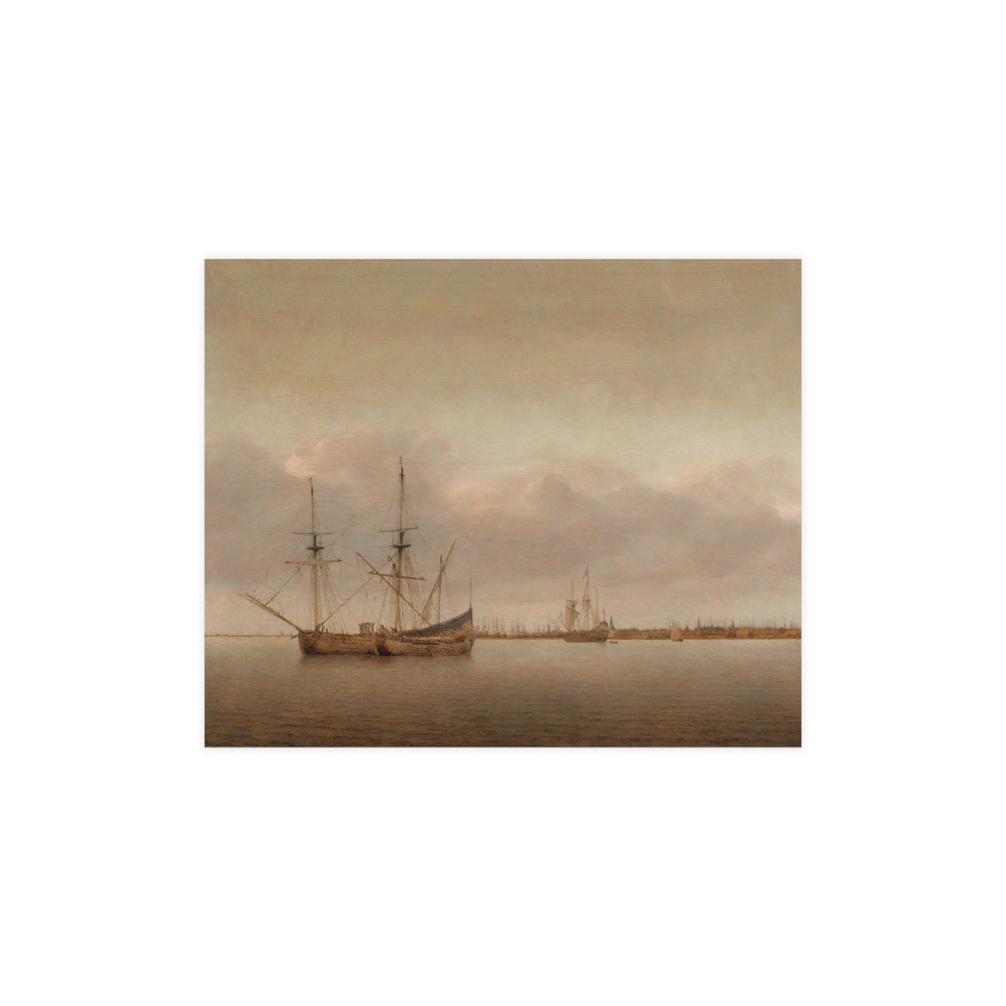 View of Hoorn - Dutch Cityscape Fine Art Poster
