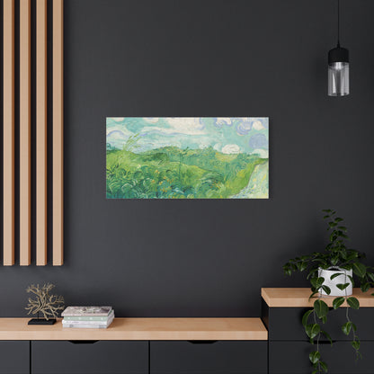 Vincent van Gogh - Green Wheat Fields Fine Art Canvas Print