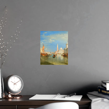 Venice Dogana and San Giorgio Maggiore - Turner Fine Art Poster