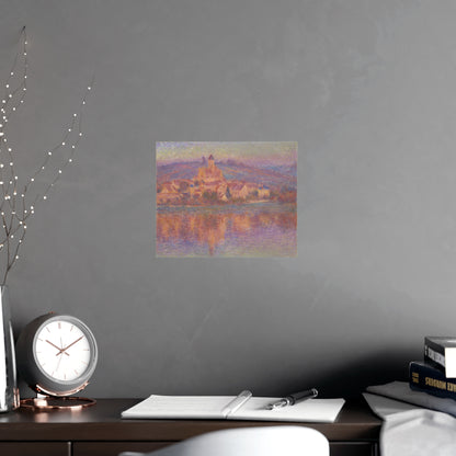 Vetheuil - Monet Village Landscape Fine Art Poster