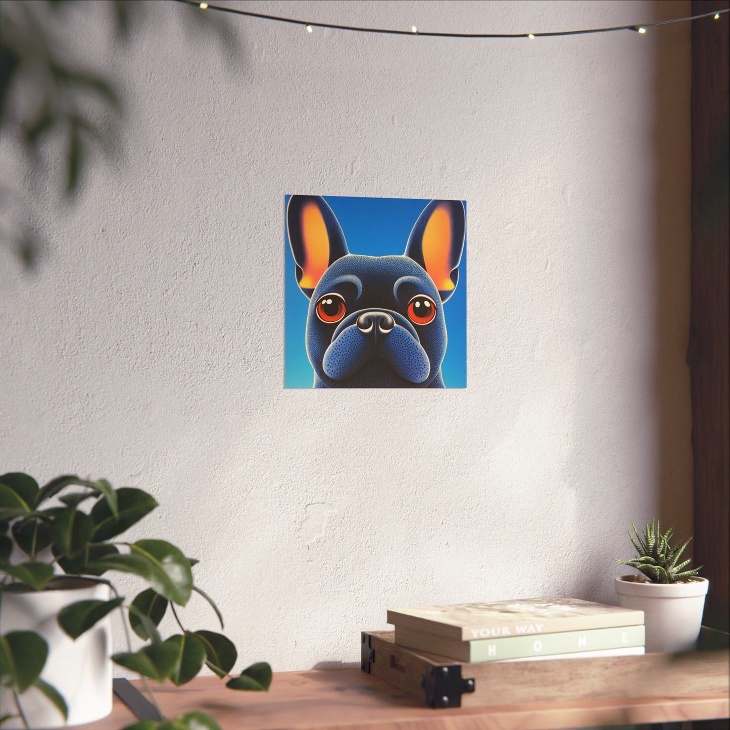 French Bulldog Whimsical Fine Art Print