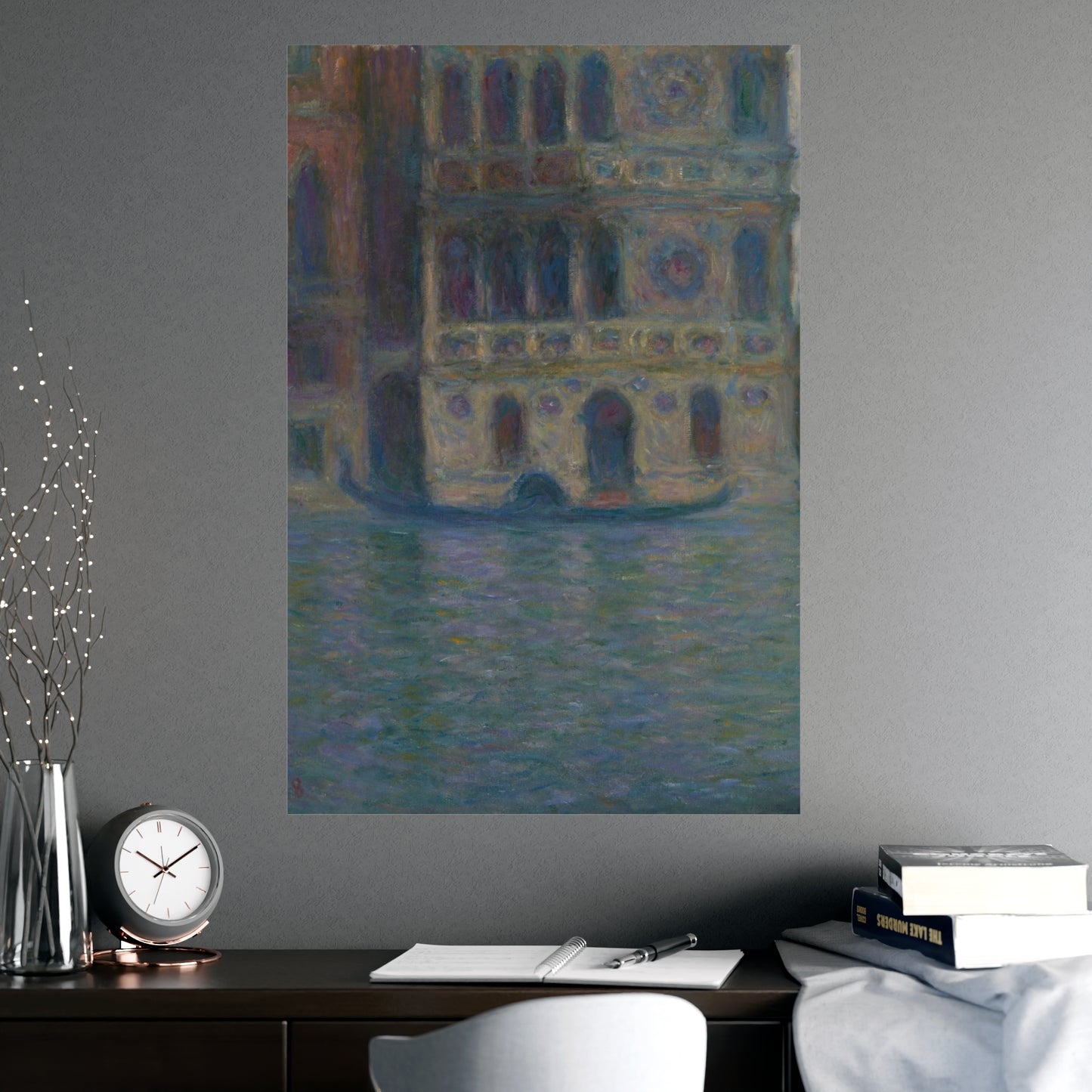 Venice Palazzo Dario - Monet Fine Art Poster