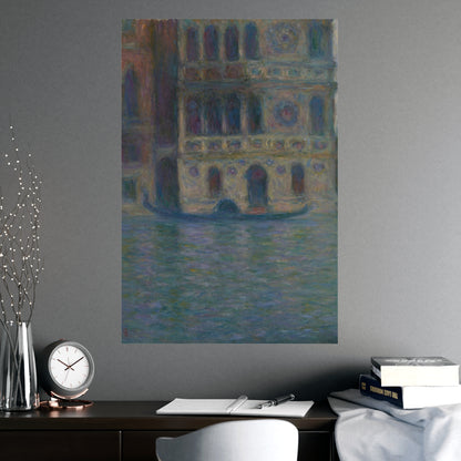 Venice Palazzo Dario - Monet Fine Art Poster