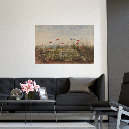 Wildflower Scene - Museum Collection - Fine Art Poster