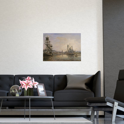Honfleur Art Print - Museum Collection - Fine Art Poster