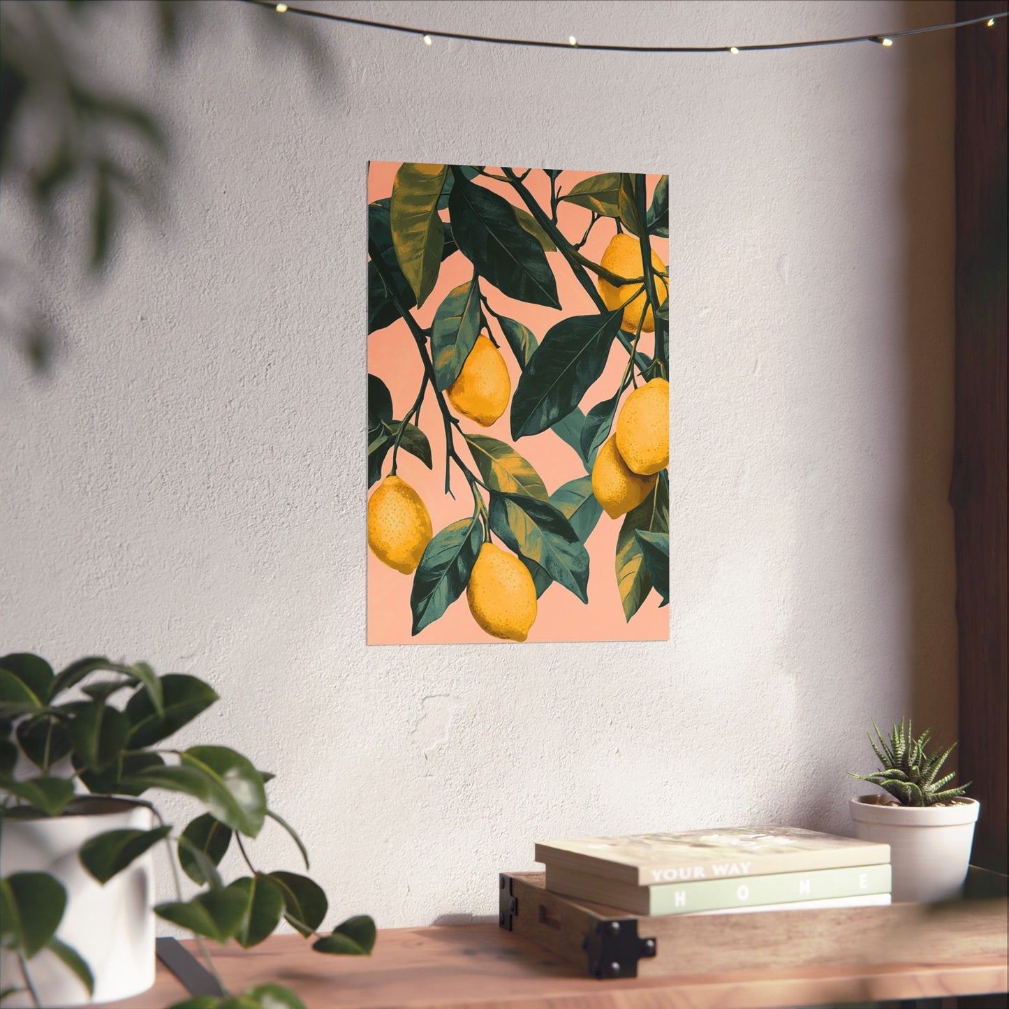 Lovely Lemons Botanical Fine Art Print