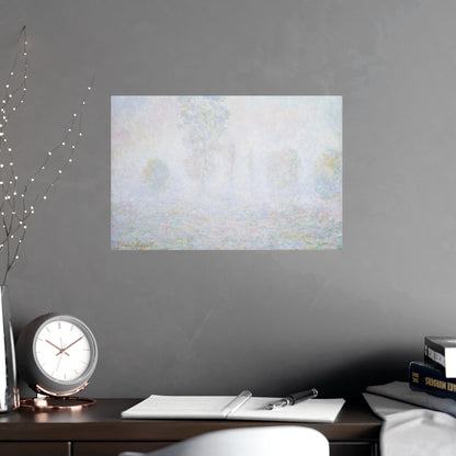 Morning Haze - Monet - Masterworks - Atmospheric Landscape Fine Art Poster