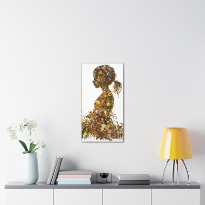 Summers Gone By - Wildflowers Fine Art Print on Canvas