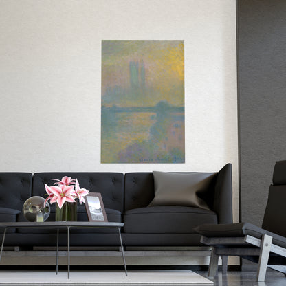 Charing Cross Bridge London - Monet Fine Art Poster