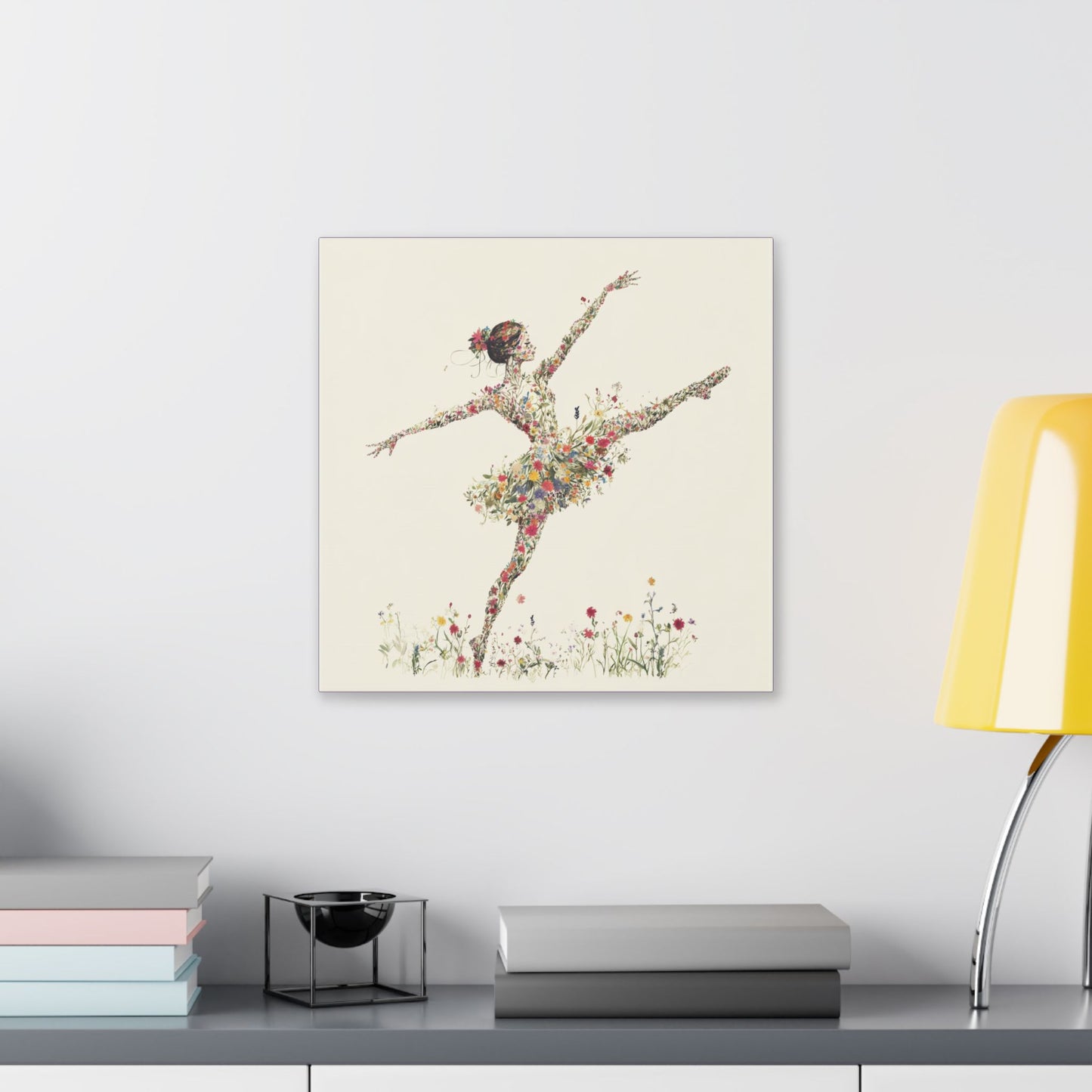 You Belong Among the Wild Flowers - Frolic - on Canvas