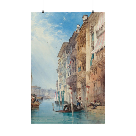Welcome to Venice Venetian Canal Fine Art Print