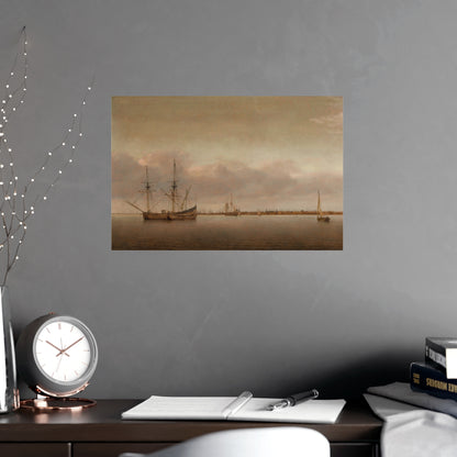 View of Hoorn - Dutch Cityscape Fine Art Poster