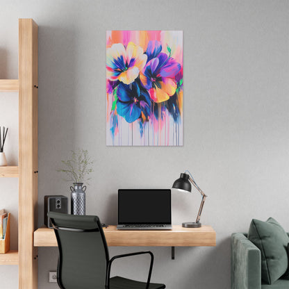 Color Blooms - Delight in Nature Series - Fine Art Print on Canvas