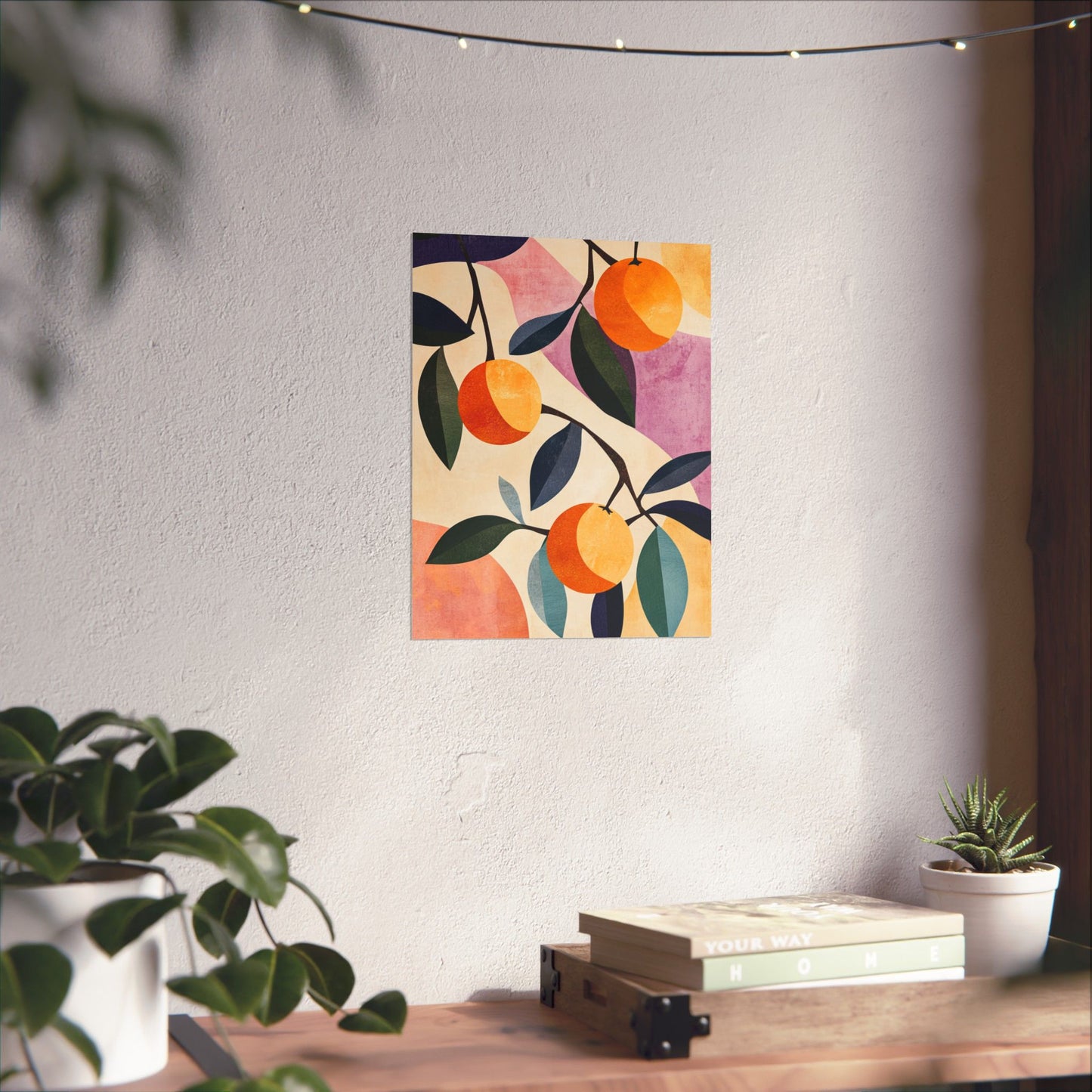 Orange Delight Botanical Fine Art Print