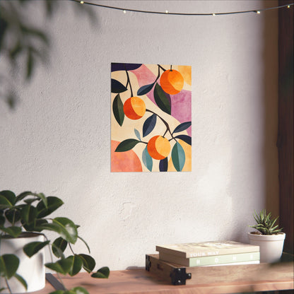 Orange Delight Botanical Fine Art Print