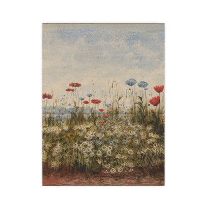 Wildflower Scene - Museum Collection - Fine Art Poster