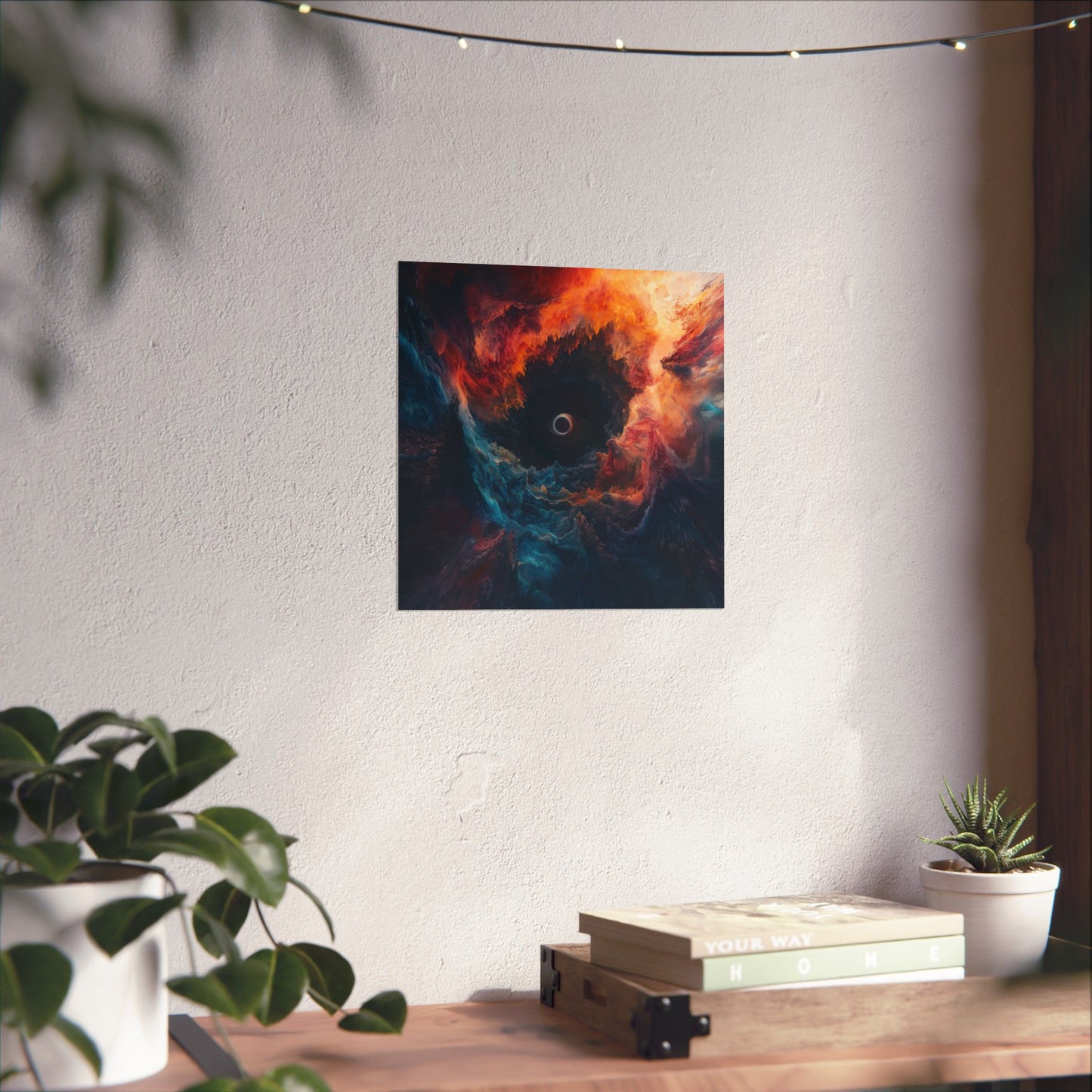 Cosmic Dance - Event Horizon - Fine Art Print - Eye-Catching Wall Art for Space Lovers - Space Poster