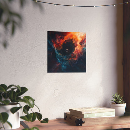 Cosmic Dance - Event Horizon - Fine Art Print - Eye-Catching Wall Art for Space Lovers - Space Poster