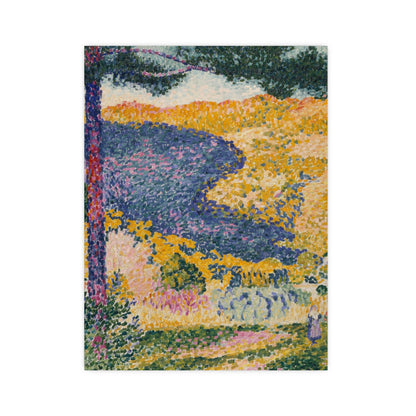 Valley with Fir Shade on the Mountain - Museum Collection - Fine Art Poster
