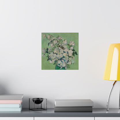 Van Gogh- Fine Art Prints - Reproduction - Flowers in a Vase - Floral Vertical Poster - Artistic Home Décor for Nature Lovers