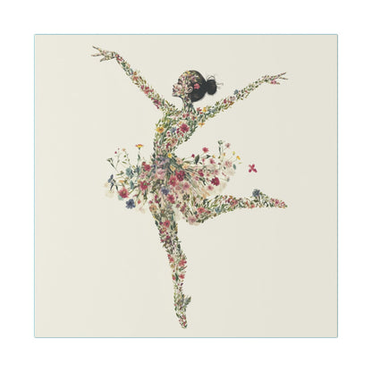 You Belong Among the Wild Flowers - Sugar Plum Fairy - on Canvas