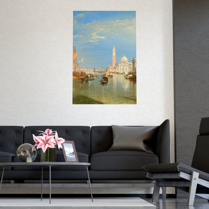 Venice Dogana and San Giorgio Maggiore - Turner Fine Art Poster