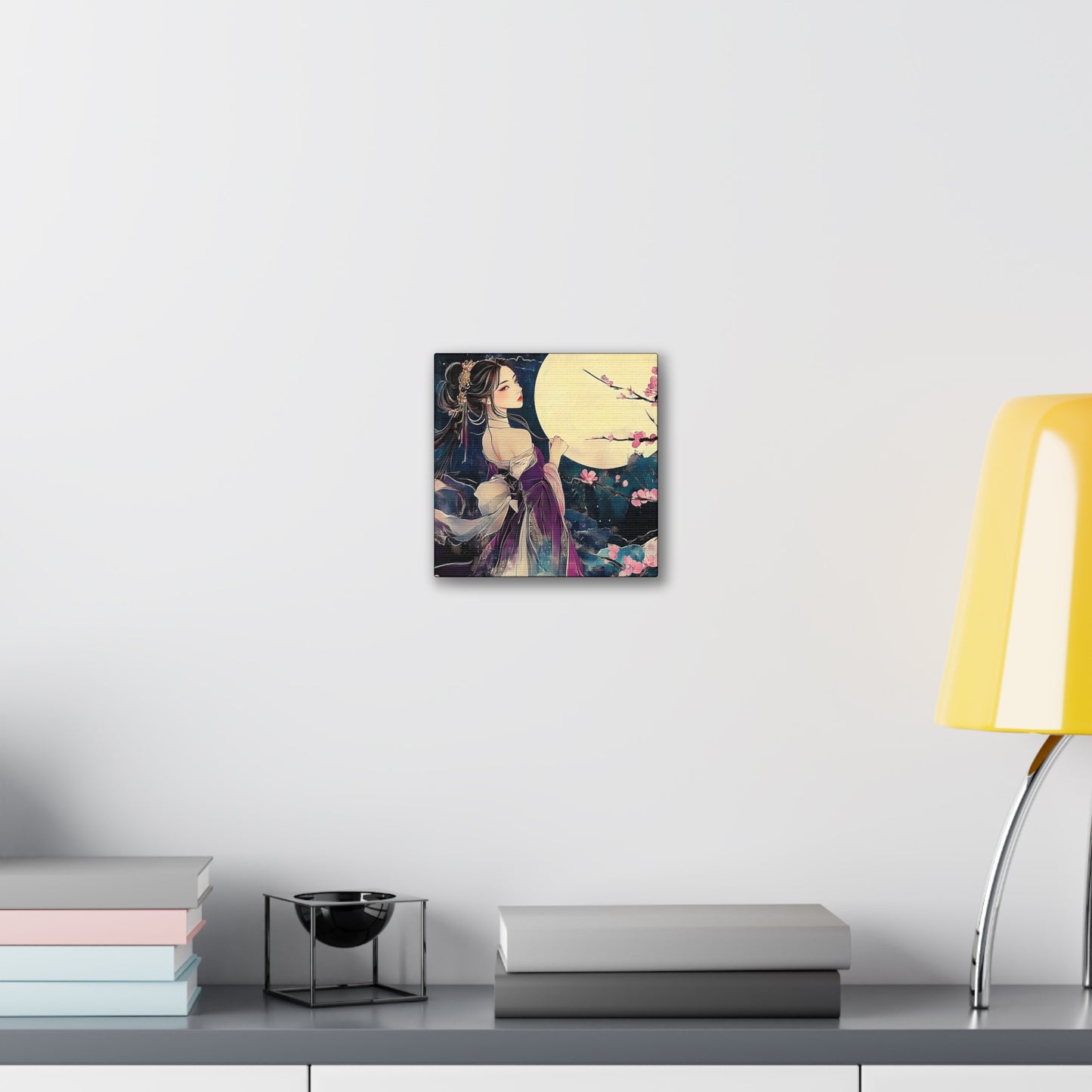 Thinking of You in the Moonlight - Fine Art Print - Wall Art on Canvas