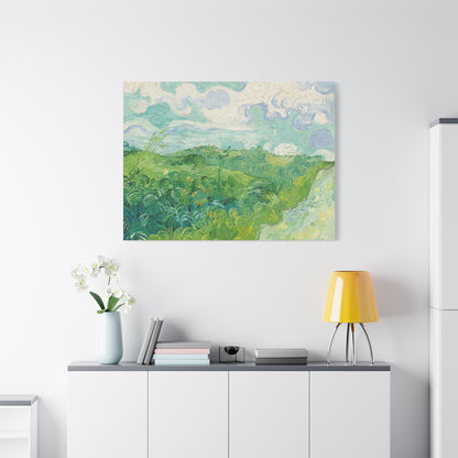 Vincent van Gogh - Green Wheat Fields Fine Art Canvas Print