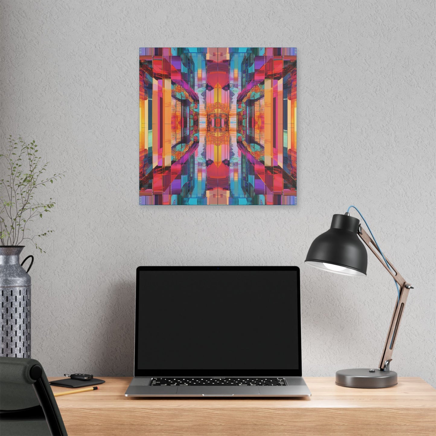Glitch Origin - Fine Art Print on Canvas