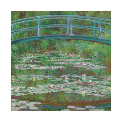 Claude Monet - Japanese Foot Bridge Fine Art Canvas Print