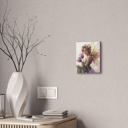 Tuesdays are for Tulips - Flowers & Fairies Collection - Fine Art Print on Canvas
