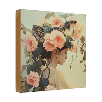Snake Charmer - Secret Garden Series - Fine Art Print on Canvas