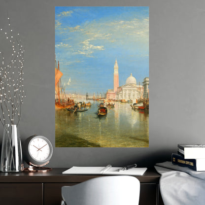 Venice Dogana and San Giorgio Maggiore - Turner Fine Art Poster