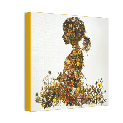Summers Gone By - Wildflowers Fine Art Print on Canvas