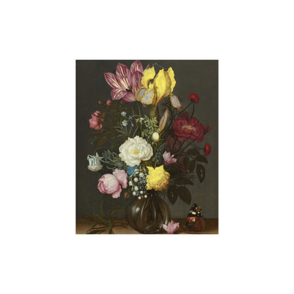 Bouquet of Flowers in a Glass Vase - Dutch Masters Fine Art Poster