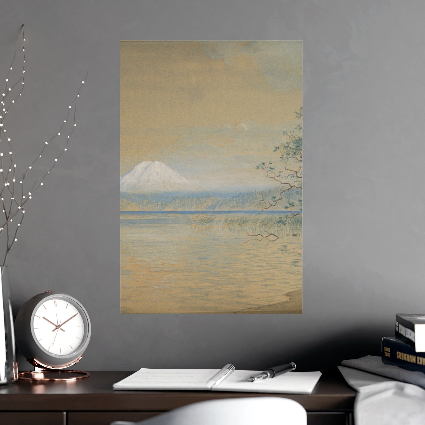 Mount Tacoma - Pacific Northwest Landscape Fine Art Poster