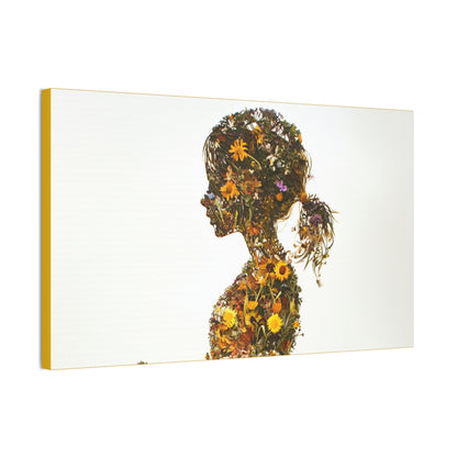 Summers Gone By - Wildflowers Fine Art Print on Canvas