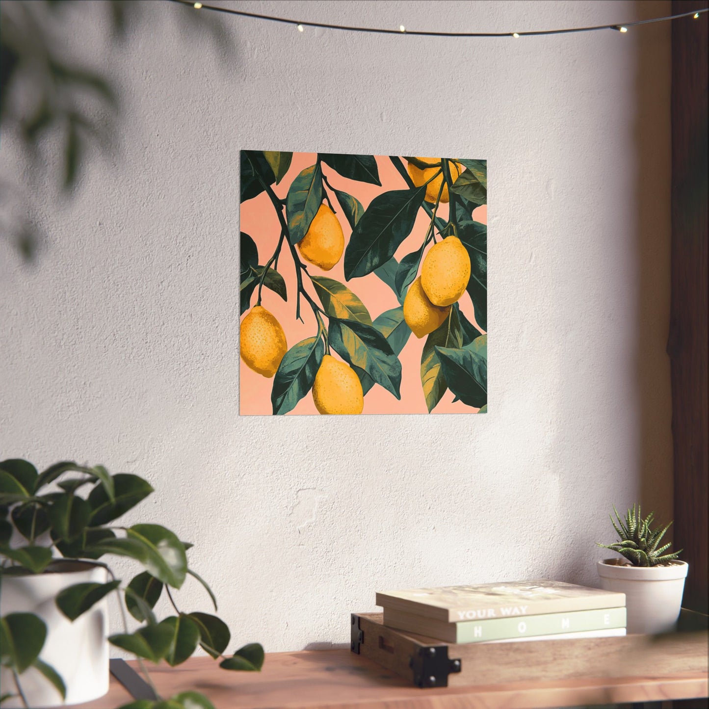 Lovely Lemons Botanical Fine Art Print