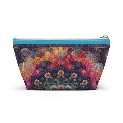 Blooming Mandala Zen Accessory Bag/Makeup Bag