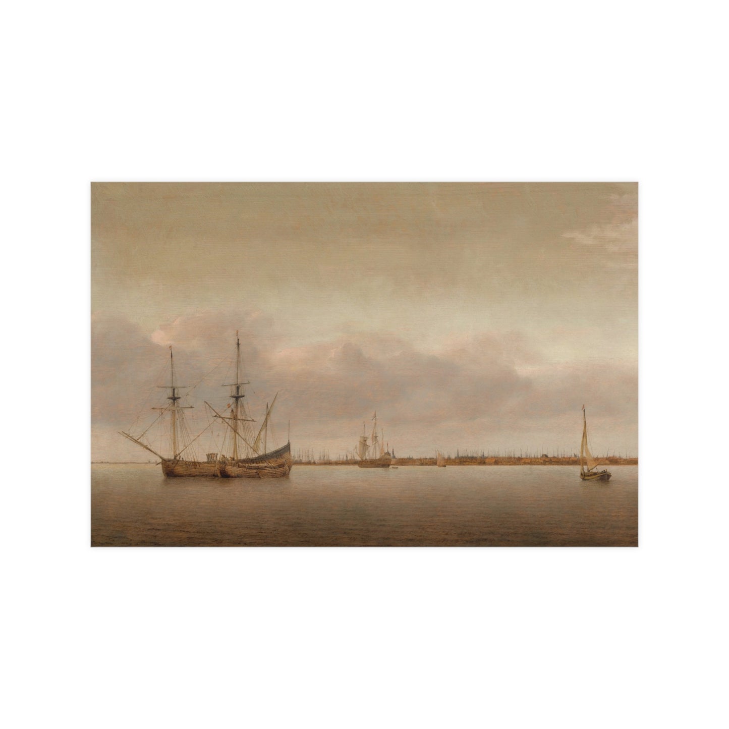 View of Hoorn - Dutch Cityscape Fine Art Poster