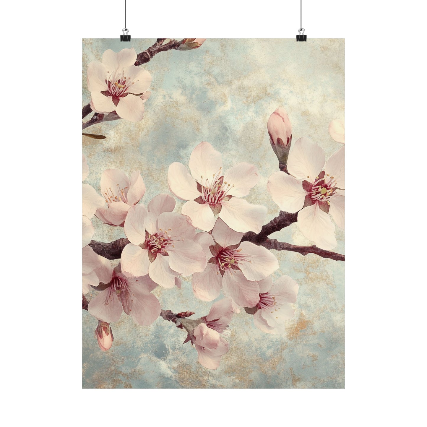 Blossoms Bring Serenity Floral Fine Art Print