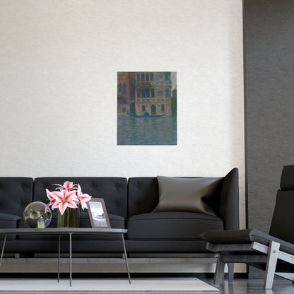 Venice Palazzo Dario - Monet Fine Art Poster