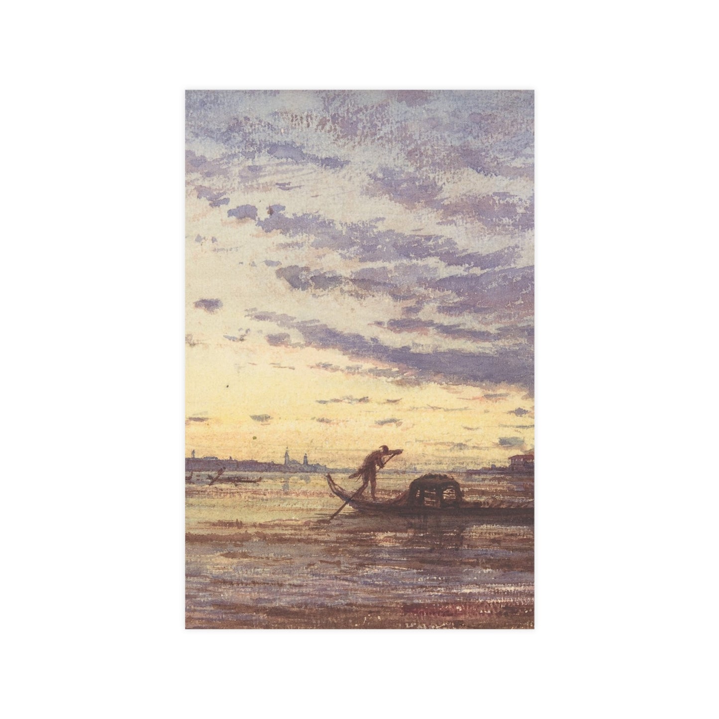Venice by Felix Ziem 1911 - Museum Collection - Fine Art Poster