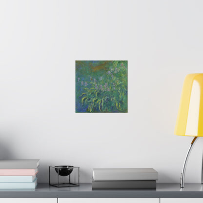 Claude Monet - Irises Botanical Fine Art Print