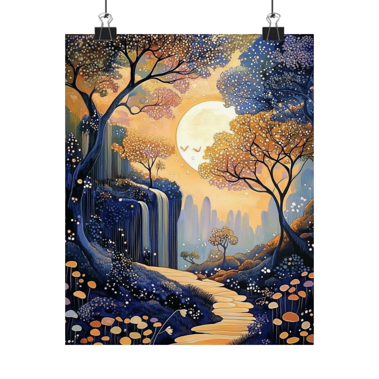Enchanted Path Fine Art Print - Serene Scenes - Delight in Nature - Wall Art for Home Décor - Posters