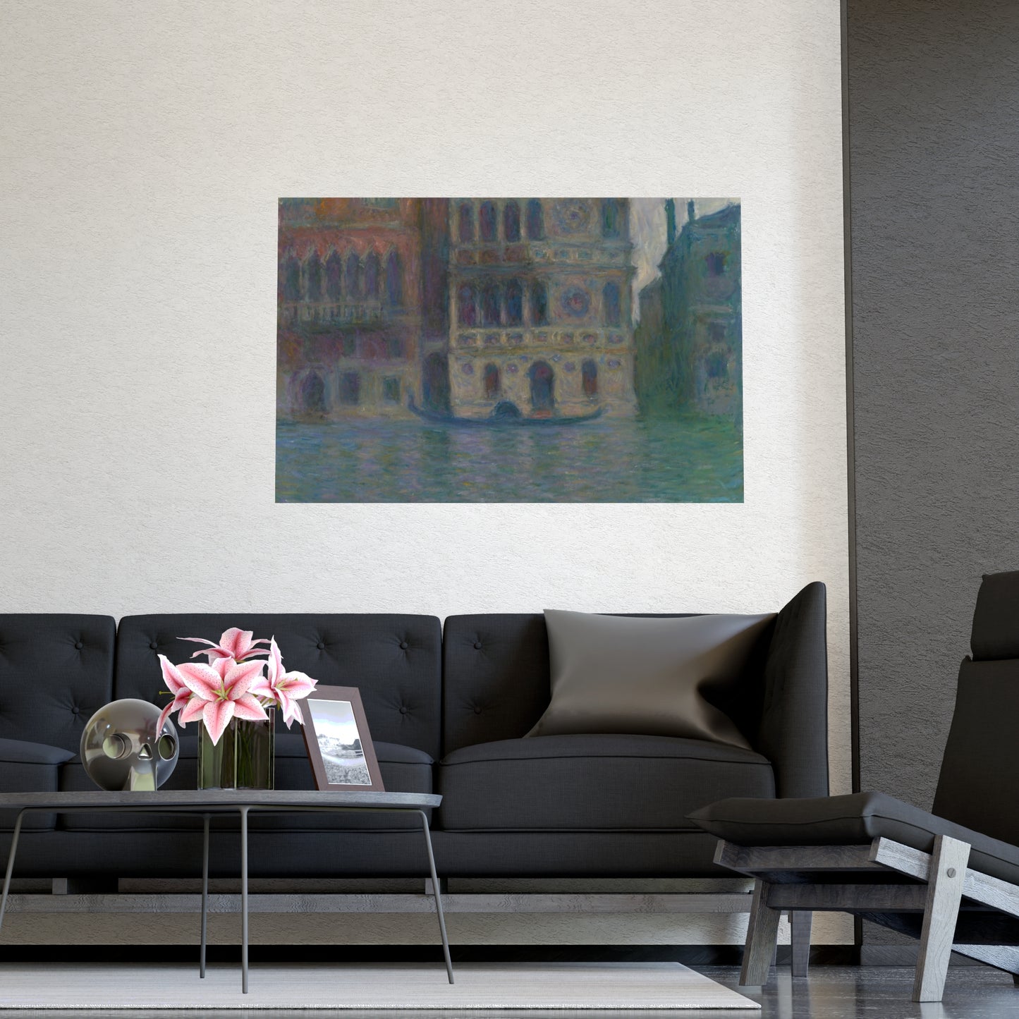 Venice Palazzo Dario - Monet Fine Art Poster