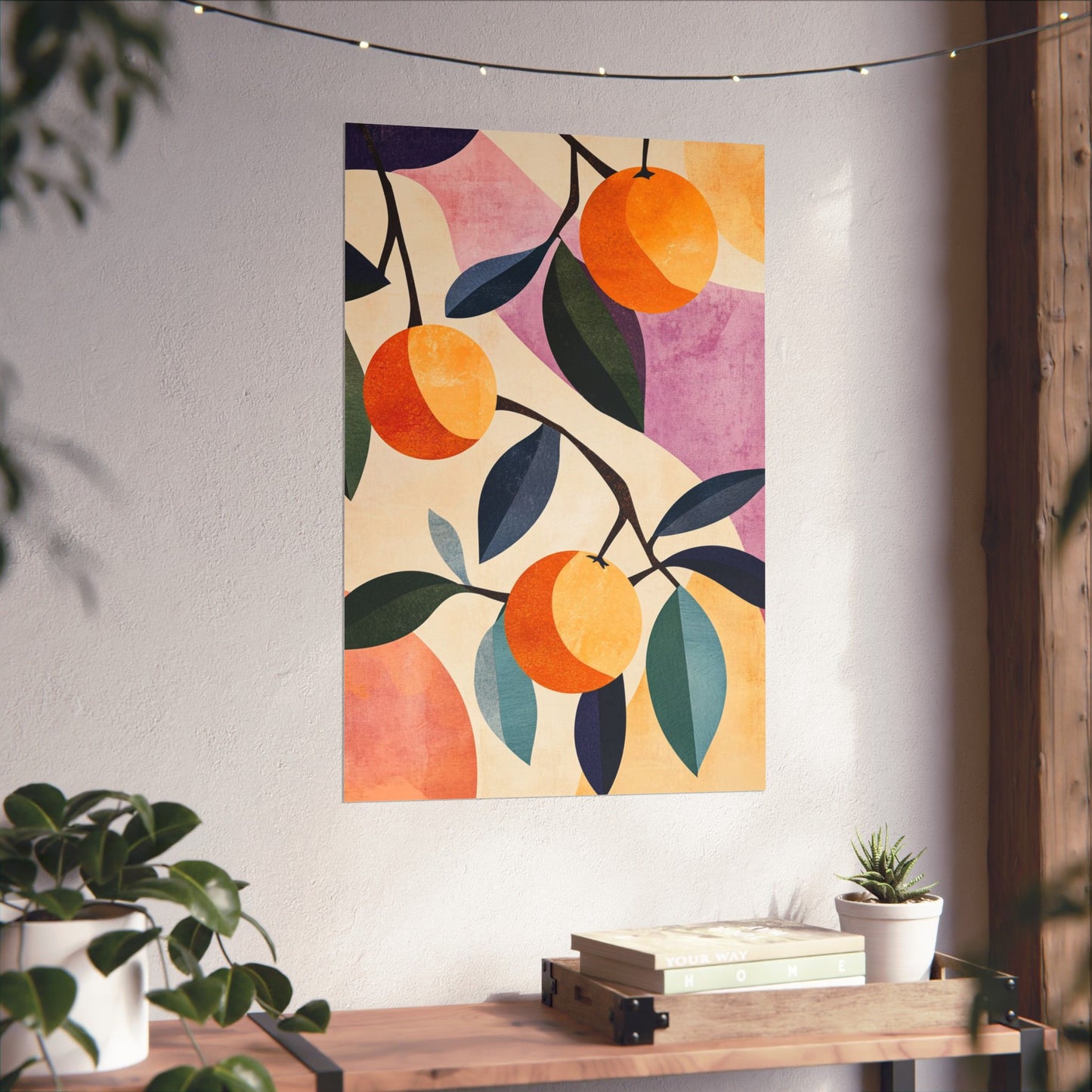 Orange Delight Botanical Fine Art Print